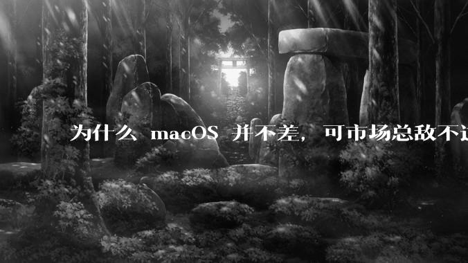 为什么 macOS 并不差，可市场总敌不过 Windows？